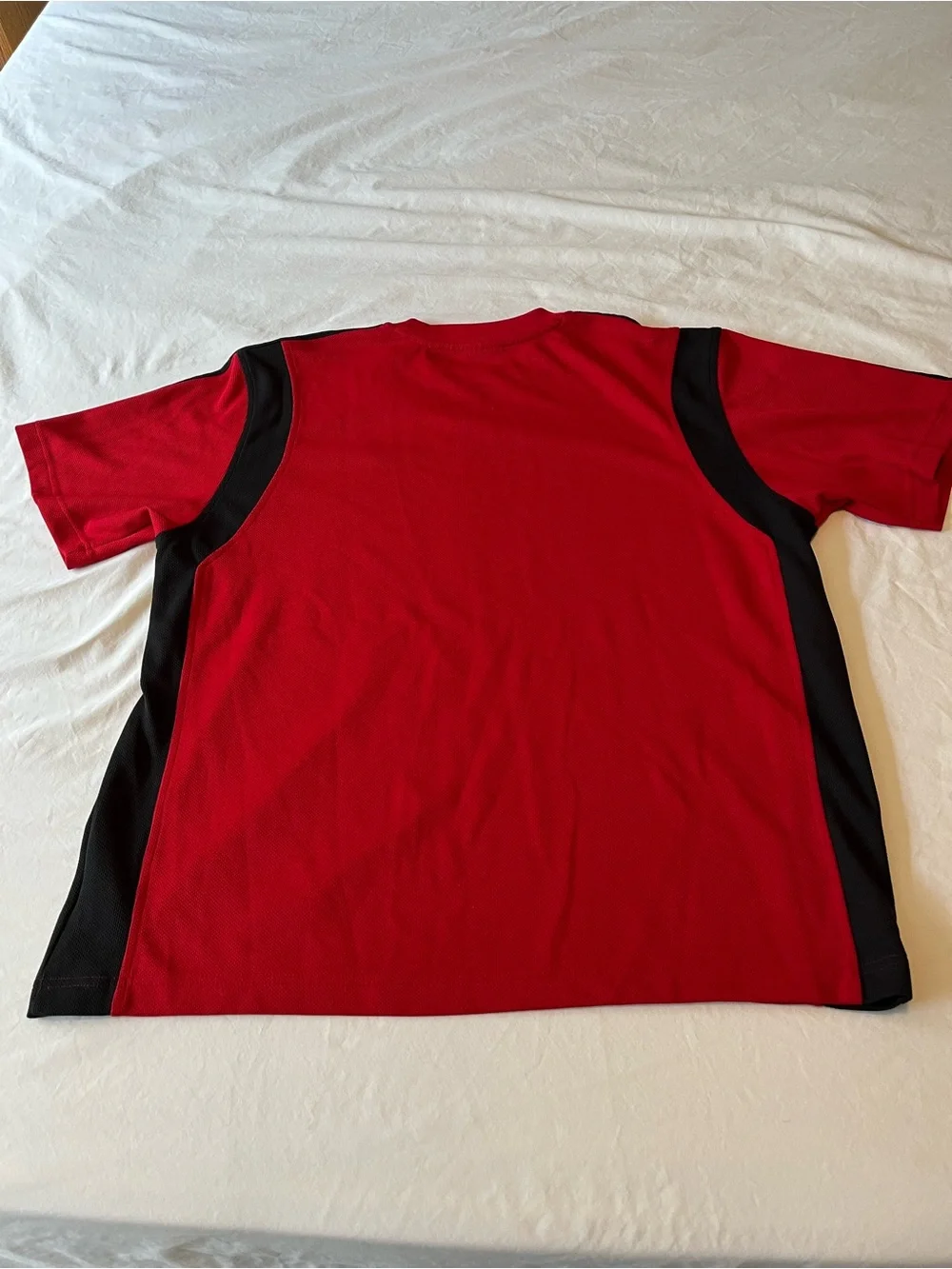 Adidas Men’s Red Performance Short Sleeve Training Shirt
